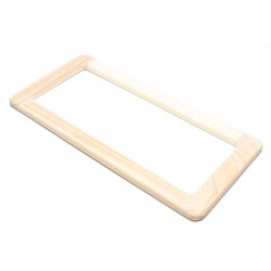 Cadre bois 30 x 15 cm  pêche appât naturel